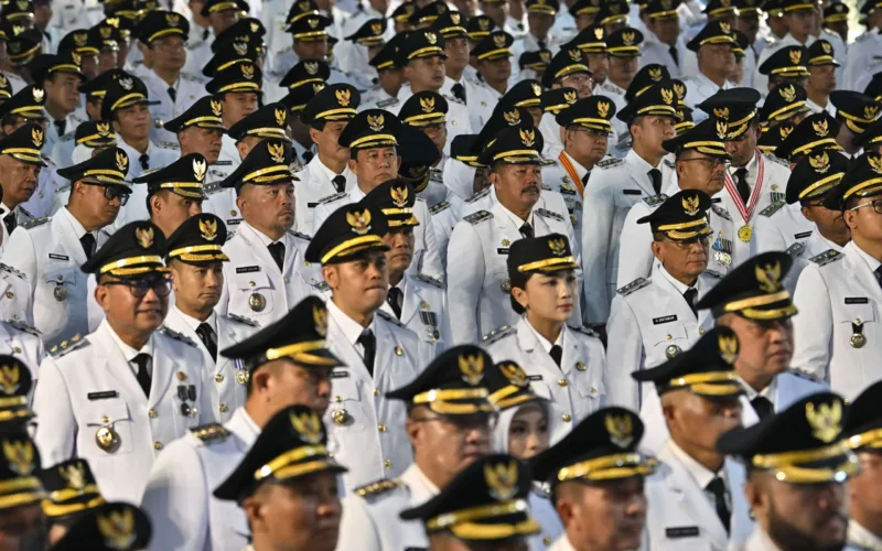 Presiden RI Prabowo Subianto  Lantik Kepala Daerah di Istana