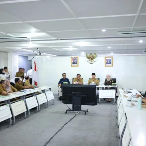 Pj. Bupati Bogor Pimpin Rapat Pengendalian Inflasi