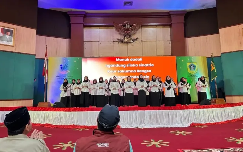 Dialog Mensos Dengan Pilar Sosial Kabupaten Bogor Rumuskan Solusi Permasalahan Sosial