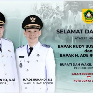 GBNN Ucapkan Selamat Atas Pelantikan Bupati dan Wakil Bupati Bogor