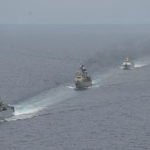 Satgas MTF TNI XXVIII-P/UNIFIL Laksanakan Latihan Manuver di Laut Mediterania