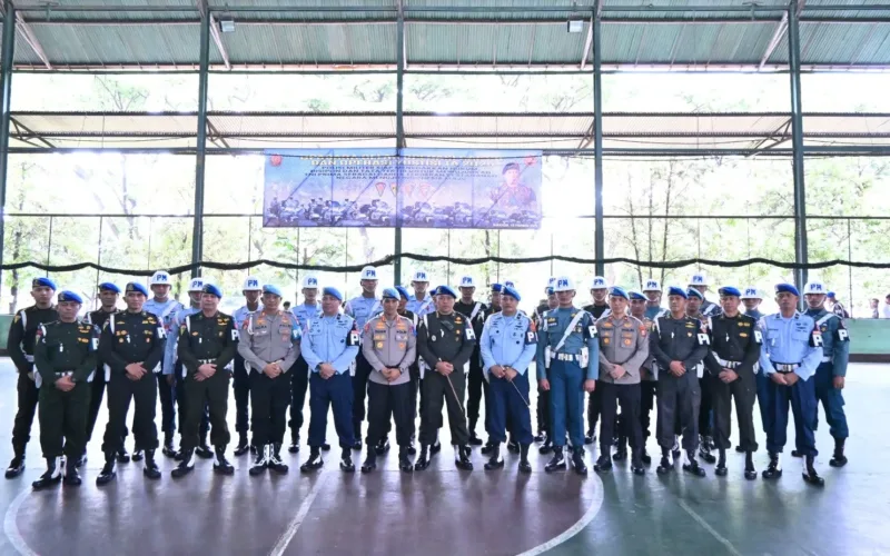 Upacara Pembukaan Operasi Gaktib dan Yustisi TA 2025 Dihadiri Oleh Danpom Koopsud II