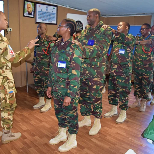 Perwira Psikologi TNI Beri Pelatihan Kesehatan Mental