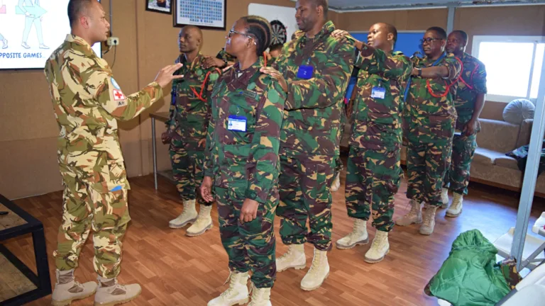 Perwira Psikologi TNI Beri Pelatihan Kesehatan Mental