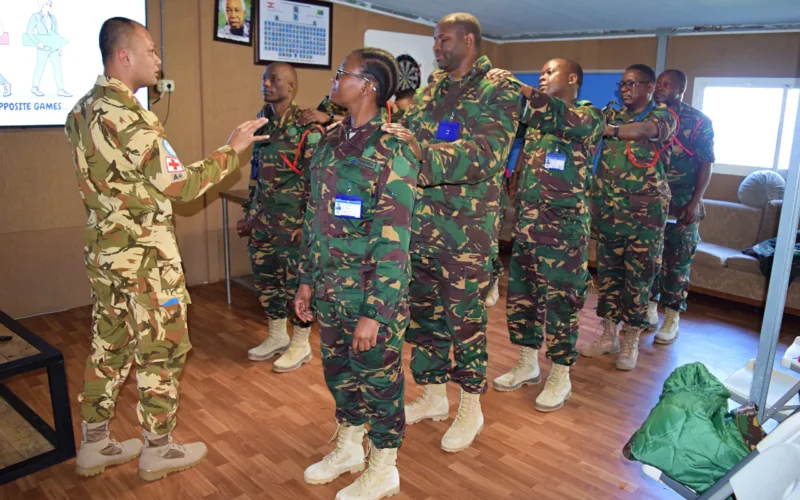 Perwira Psikologi TNI Beri Pelatihan Kesehatan Mental