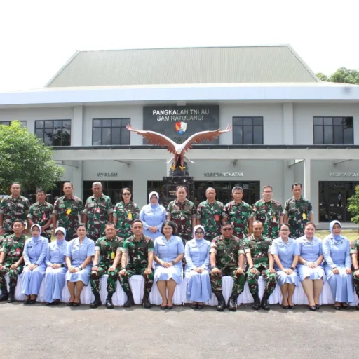 Jelang Kunjungan Kerja Kasau, Pangkoops Udara II Tinjau Kesiapan Lanud Sam Ratulangi Manado