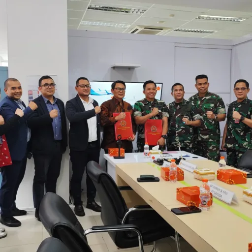 PT. Garuda Indonesia Dukung Rotasi Satgas Misi Perdamaian Melalui Penyediaan Transportasi Udara