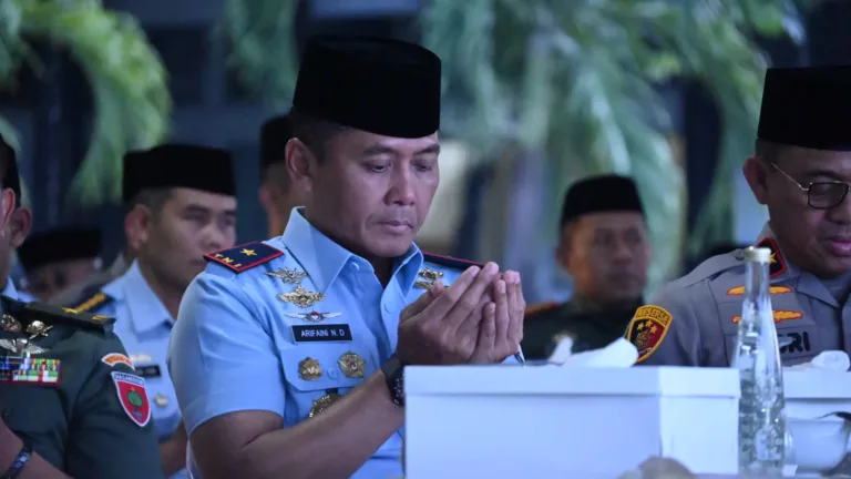 Danlanud Sultan Hasanuddin Hadiri Buka Puasa Bersama TNI-Polri Wilayah Makassar