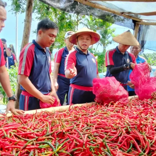 Kepala Zona Bakamla Tengah Pimpin Panen