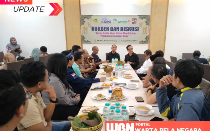 SMSI Bogor Raya Gelar Bukber dan Diskusi