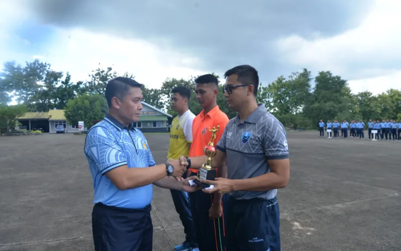 Komandan Lanud Sultan Hasanuddin Pimpin Upacara Penutupan Pertandingan