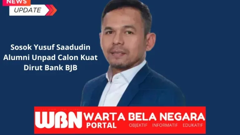 Alumnus Unpad, Yusuf Saadudin, Jadi Calon Kuat Dirut Bank BJB