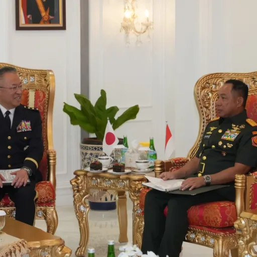 Panglima TNI Terima Courtesy Call Panglima AB Jepang