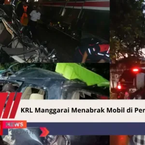 KRL Manggarai-Bogor Tabrak Mobil di Perlintasan Kedungbadak