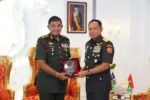 Perkuat Diplomasi Militer, Panglima TNI Terima CC Panglima Tentera Malaysia