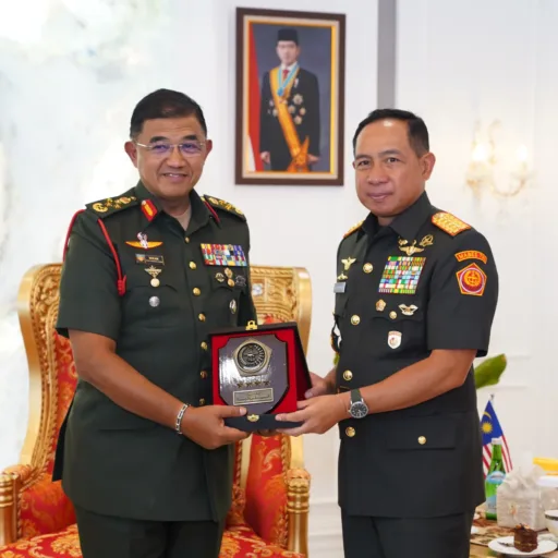Perkuat Diplomasi Militer, Panglima TNI Terima Panglima Tentera Malaysia
