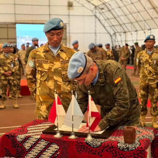 Lanjutkan Tugas, Satgas TNI Konga UNIFIL Laksanakan Transfer of Authority