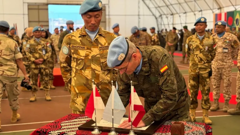 Lanjutkan Tugas, Satgas TNI Konga UNIFIL Laksanakan Transfer of Authority