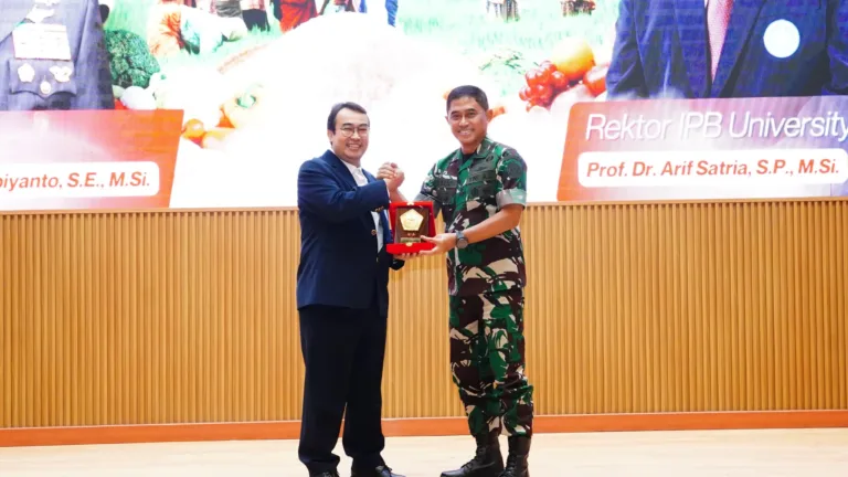 Sinergi TNI-IPB Untuk Indonesia Berdaulat Pangan