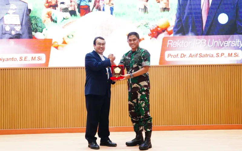 Sinergi TNI-IPB Untuk Indonesia Berdaulat Pangan
