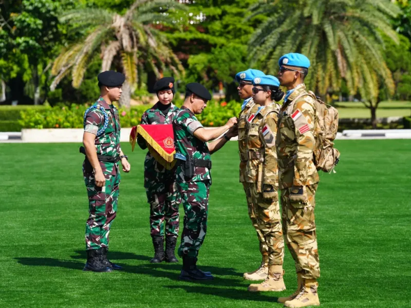 Satgas TNI Konga UNIFIL Tiba, Tuntas Misi Perdamaian Lebanon