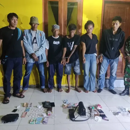 3 Pelaku Peredaran Narkoba Berhasil Diringkus TNI