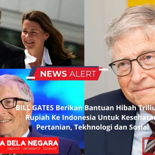 Bill Gates Kucurkan Bantuan Hibah USD 159 Juta untuk Indonesia