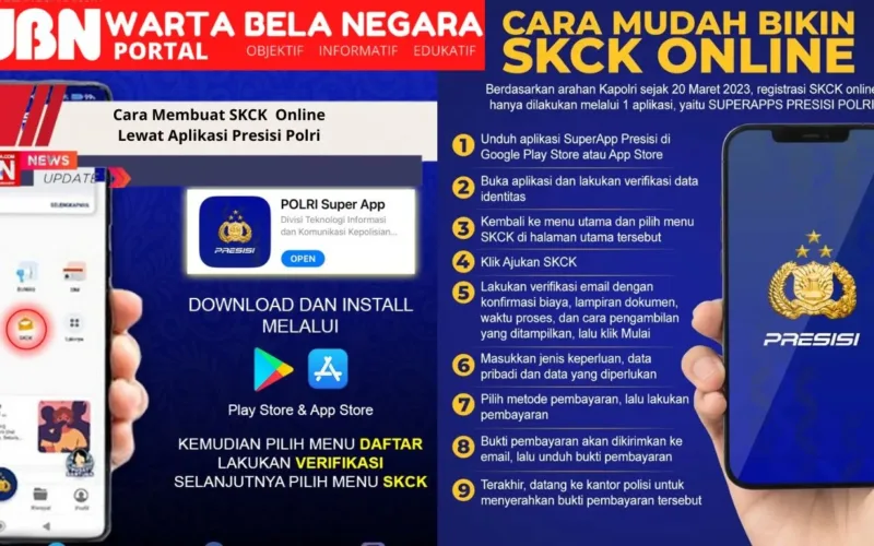 Cara Membuat SKCK Online Lewat Aplikasi Presisi Polri