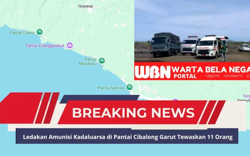 Garut Berduka: Ledakan Amunisi di Pantai Cibalong Tewaskan 11 Orang