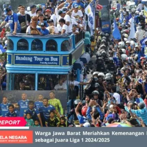 Persib Juara Liga 1 2024/2025, Bandung Diliputi Euforia