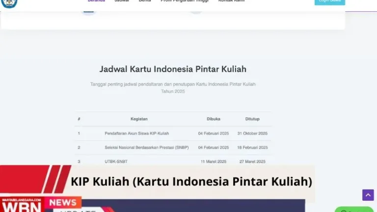 KIP Kuliah: Mahasiswa Kurang Mampu, Caranya ?