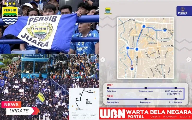 Rekayasa Lalin, Pesta Akbar Warga Bandung Sambut Persib
