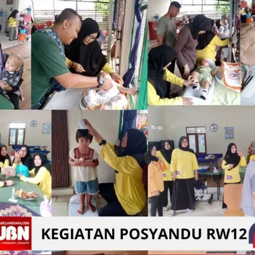 Kades Bojong Baru Hadiri Giat Posyandu RW 12 Perum Puspa Raya