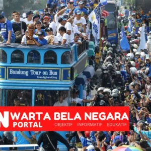 Persib Bandung Juara Liga 1, Bobotoh Rayakan Kemenangan