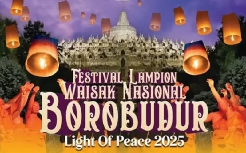 Peringatan Hari Waisak 2025 di Candi Borobudur