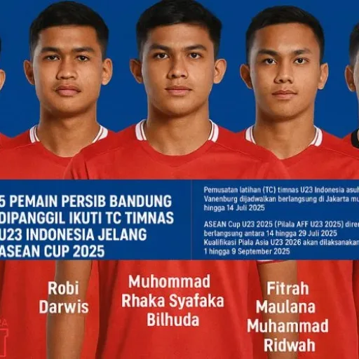 5 Pemain Persib Bandung Dipanggil Timnas U23 Indonesia