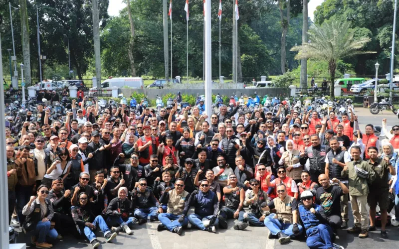 Wali Kota Bogor & Bupati Bogor Touring di Rolling Thunder