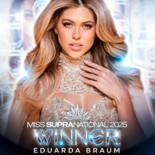 Eduarda Braum Raih Gelar Miss Supranational 2025