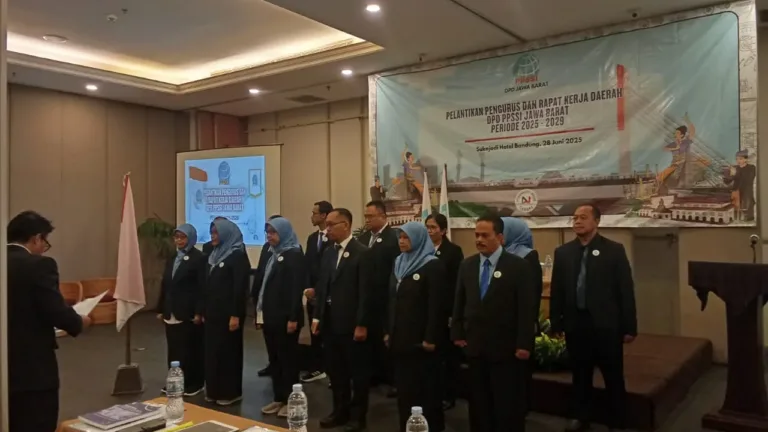 Pelantikan Pengurus DPD PPSSI Jabar Dipimpin Ketua Indrayana