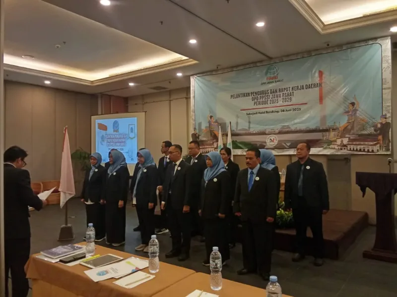 Pelantikan Pengurus DPD PPSSI Jabar Dipimpin Ketua Indrayana