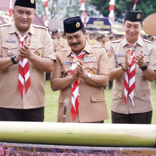 Perkemahan Lapas Cibinong Dihadiri Rudy Susmanto