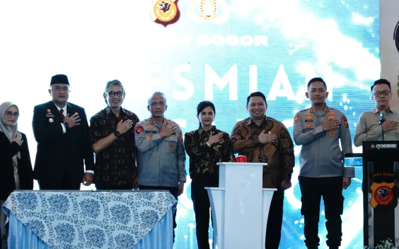 Rudy Susmanto Resmikan Pos Gadog Hoegeng dan Pos Subianto, Angkat Nilai Keteladanan Tokoh Bangsa