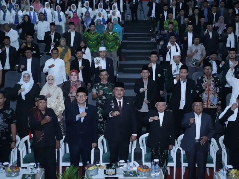 Ijtima Ulama Dibuka Wapres Ma’ruf, Rudy Susmanto Dampingi