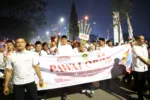 Pawai Obor Tutup HJB ke-543 Bersama Bupati Rudy Susmanto