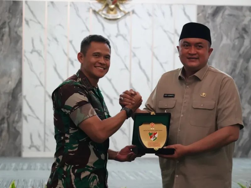 Latma Purkota TNI di Bogor, Disambut Rudy Susmanto