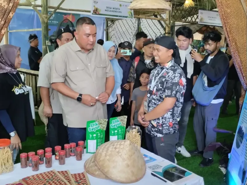 Bupati Rudy Susmanto Tinjau dan Tutup Festival Desa Wisata Kabogorfest 2025