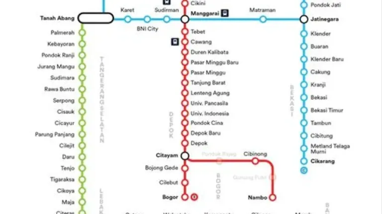 Muncul Nama Sukaresmi di Peta KRL, Apakah Akan Ada Stasiun Baru? Ini Penjelasan Resmi KAI Commuter