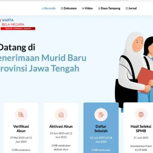 PPDB Jateng 2025 Resmi Dibuka, Ini Cara Daftar SMA/SMK Negeri Online