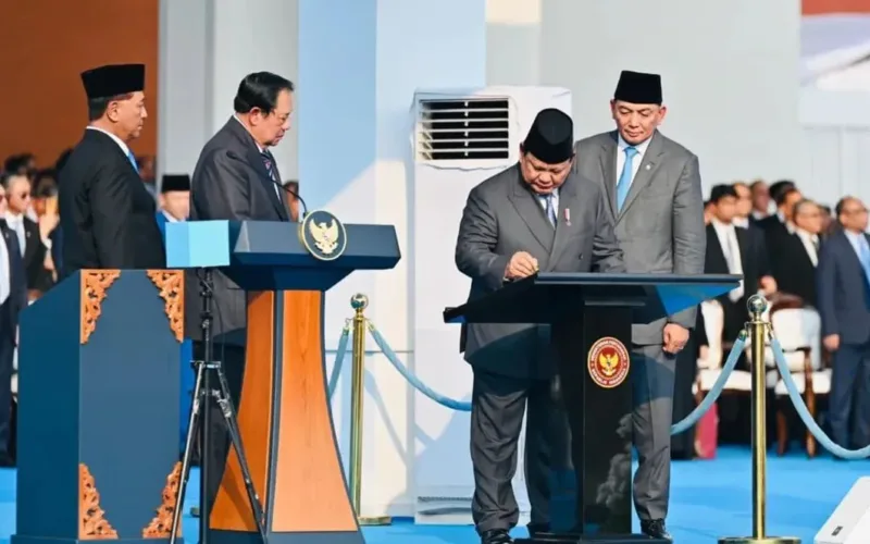Rudy Susmanto Hadiri Peresmian Kampus Bhinneka Tunggal Ika Unhan Oleh Presiden Prabowo