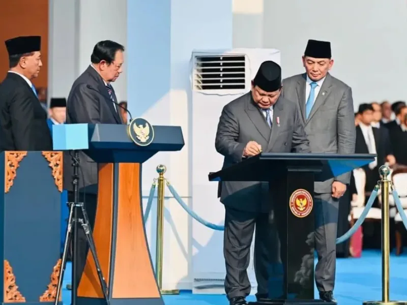 Rudy Susmanto Hadiri Peresmian Kampus Bhinneka Tunggal Ika Unhan Oleh Presiden Prabowo